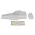 Team Associated RC10 Protech Unpainted Body Shell - Clear 6159