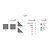 Kyosho Mini-Z Grand Prix Circuit 50 45 Degree Corner Expansion Kit 12Pcs 87053-03