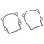Rovan Crankcase Gaskets 2Pcs 67034