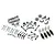 GPM Aluminium Performance Upgrade Kit - Grey Silver GT1000-GS