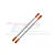 GPM Stainless Steel Adjustable Rear Tie Rods 2Pcs - Orange SB2014SN-OR