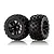 Maverick 1/18 Atom Tyres on Black 10 Spoke Rims 2Pcs - Glued Wheels 150535