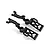Maverick Rear Upper and Lower Suspension Arms with Hubs Set 2Pcs 150511