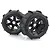 Rovan 4.7/5.5" Baja 5B Rear Sand Buster Tyres on Black Rims - Beadlocked Wheels 2Pcs 85047