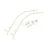 Rovan White Nylon Roll Bar Set 85130