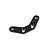 Rovan Aluminium Front Upper Suspension Arm Pin Brace - Black 65010BLK