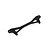 Rovan Aluminium Rear Shock Tower Brace - Black 65103BLK