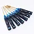A set of seven GPM Racing blue and black handled hex and nut driver tools arranged in a fan shape on a white background.