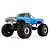 FMS FCX24 Smasher RC Monster Truck Electric 4WD 1/24 Scale RTR - Blue FMS12402RTRBU