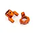 HSP Orange Aluminium Left & Right Steering Hub Carriers 180003