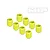 MIP 4x5mm Fine Thread Grub Screws 8Pcs 99032