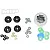 MIP 5-Hole 1.3mm Bypass1 Tapered Hi-Flow Pistons Set 24405