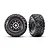 Traxxas 2.2/3.2" Maxx SC Belted Tyres on Black SCT Rims 2Pcs - Glued Wheels 10272