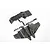 Axial Front Skid Plate Set AX31048
