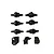 Hobby Plus 6x6 Transmission Gear Box and Axle Set HBP240035