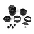 HPI 1.2" CS-10 Beadlock Rims 4Pcs - Black 160841