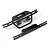 HPI Front and Rear Type 1 Bumper Set - Black 160845