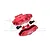 GPM Aluminium Front or Rear Brake Callipers 2Pcs - Red GT006-R