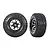Traxxas 2.2/3.0" BFGoodrichAll-Terrain T/A K02 Tyres on Black Chrome 6 Spoke Rims - Glued Wheels 2Pcs 10187-BLKCR