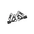 Traxxas Aluminium Front Upper Suspension Arms 2Pcs - Grey 10533-GRAY