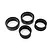 Traxxas 1.9" Hard Compound Front Drift Tyres with Rubber Inserts 2Pcs 10570