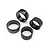 Traxxas 1.9" Soft Compound Rear Drift Tyres with Rubber Inserts 2Pcs 10580