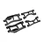 Traxxas Rear Upper and Lower Suspension Arms 4Pcs 10730
