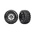 Traxxas 2.1/2.6" Sledgehammer Rear Tyres on Charcol Grey Wheels 2Pcs - Beadlock Wheels 10770-GRAY