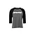 A grey and black Traxxas raglan-style long sleeve shirt with the Traxxas logo printed in white on the chest.