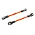 Traxxas Aluminium 59mm Turnbuckles - Orange 3139T