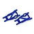 Traxxas Heavy Duty Suspension Arms 2Pcs - Blue 3655-BLUE