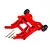 Traxxas Complete Wheelie Bar with Screws - Red 3678R
