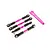 Traxxas Aluminium Adjustable Turnbuckle Set with Wrench 5Pcs - Pink 3741P