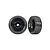 Traxxas 3.0" Response Pro Wheels On Black Dish Rims - Glued Wheels 2Pcs 9074-BLK