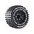 A single Louise ST-Pioneer 1/10 scale RC stadium truck wheel with a black multi-spoke rim and aggressive tread pattern tire.