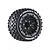 A single Louise ST-Uphill 1/10 scale RC stadium truck wheel with a black multi-spoke rim and aggressive off-road tread pattern.