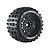 A single Louise 1/8 scale ST-Pioneer stadium truck wheel with a black multi-spoke rim and aggressive off-road tread pattern.