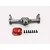 Hobby Plus Aluminium V2 Rear Axle HBP240348