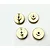 Hobby Plus Brass +10mm Hexes 4Pcs HBP240387