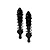ARRMA 117mm Complete Shock Absorber Set 2Pcs ARA-1510