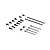 ARRMA 1/8 Clipless Body Mount Hardware Set ARA-1514