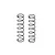 ARRMA 80mm (0.547N/mm 3.12lb/in) Shock Absorber Springs 2Pcs ARA-1803