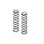 ARRMA 80mm (0.402N/mm 2.30lb/in) Shock Absorber Springs 2Pcs ARA-1804