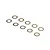 ARRMA 12.1x19.5x0.3mm Shims 10Pcs  ARA709069