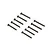ARRMA 4x37mm Fine Thread Button Head Screws 10Pcs ARA721437