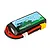 Gens Ace Adventure 11.4V 3600mAh 60C HV LiPo battery with a soft black case and yellow XT60 connector.