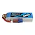 Gens Ace 11.1V 5500mAh 60C soft case LiPo battery with blue shrink wrap and EC5 connector.