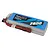 Gens Ace 14.8V 2600mAh 45C soft case LiPo battery with Deans connector and balance lead against a white background.