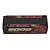 Gens Ace Redline 15.2V 6000mAh 130C HV hard case LiPo battery pack viewed from the side.