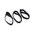 Traxxas 325mm Battery Straps 3Pcs 10322